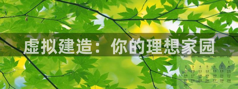 c7娱乐社：虚拟建造：你的理想家园